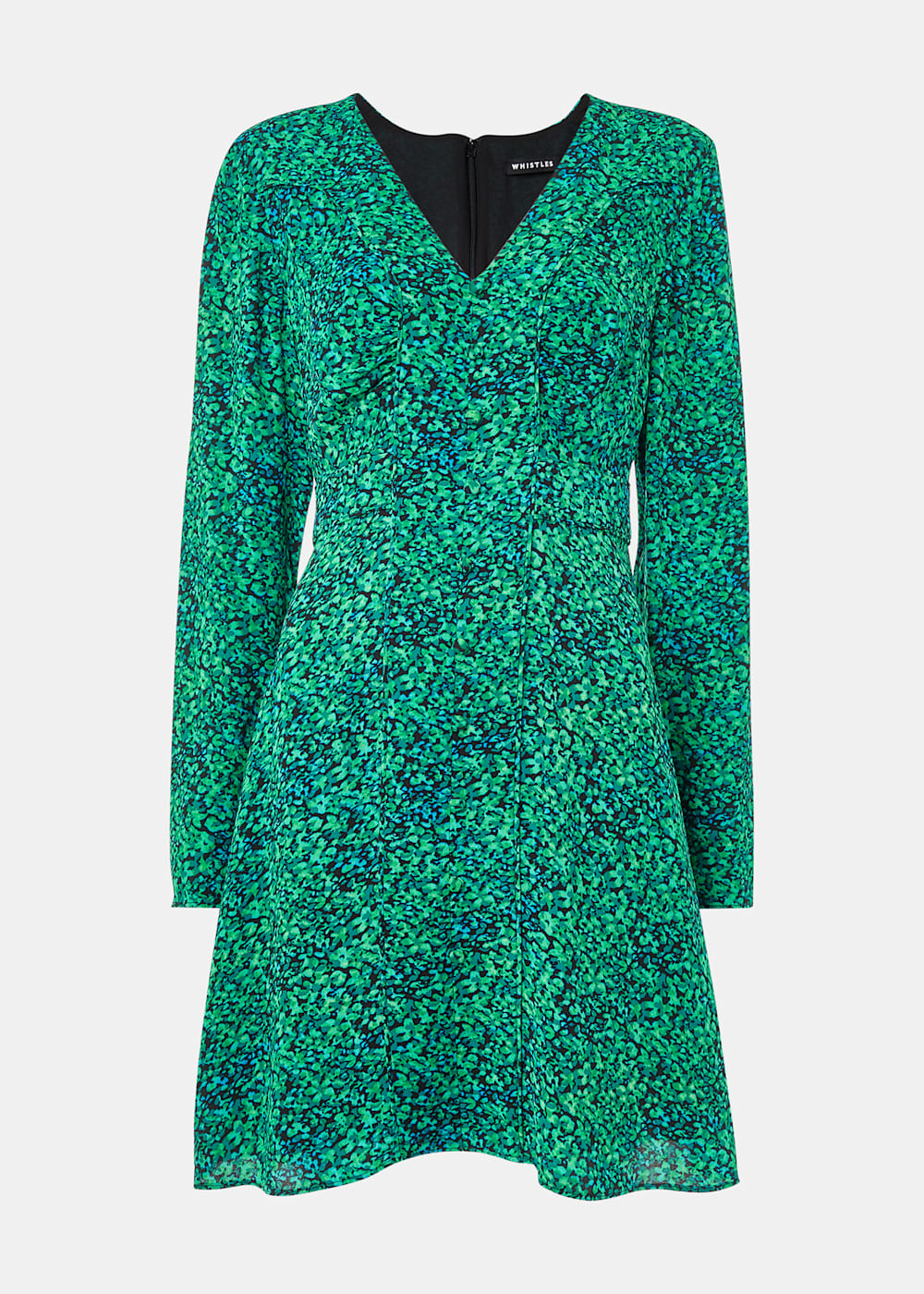 Whistles green floral dress hot sale